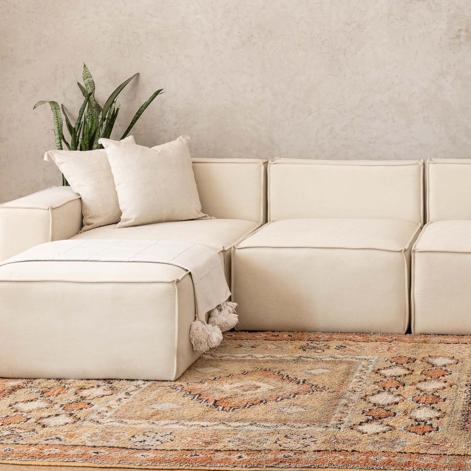 Chafiqa - vintage boujad rug - Benisouk