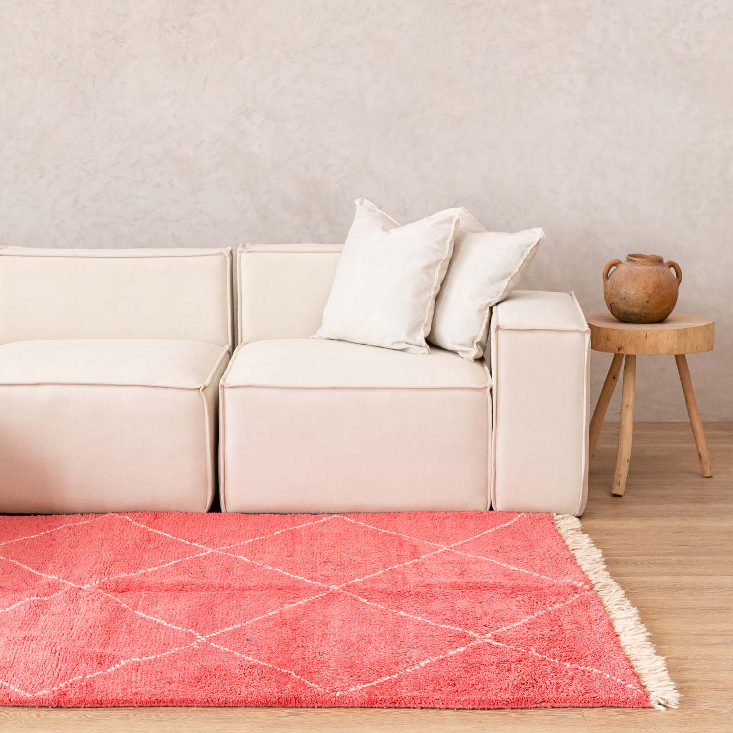 Chahinez - beni ourain rug - Benisouk