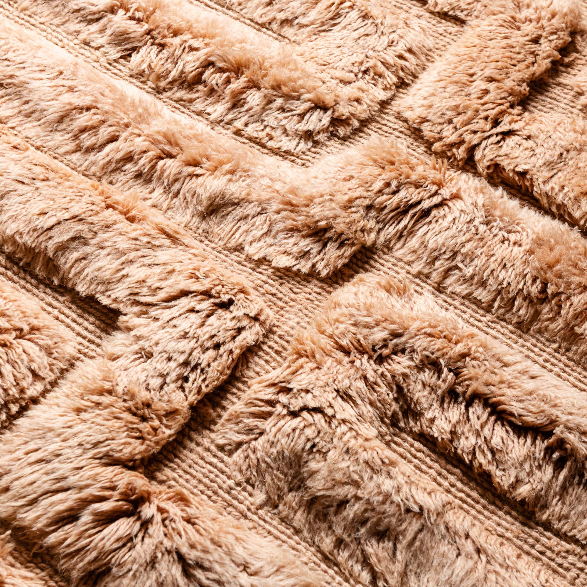Coral Delight - Premium shag Moroccan rug - Benisouk