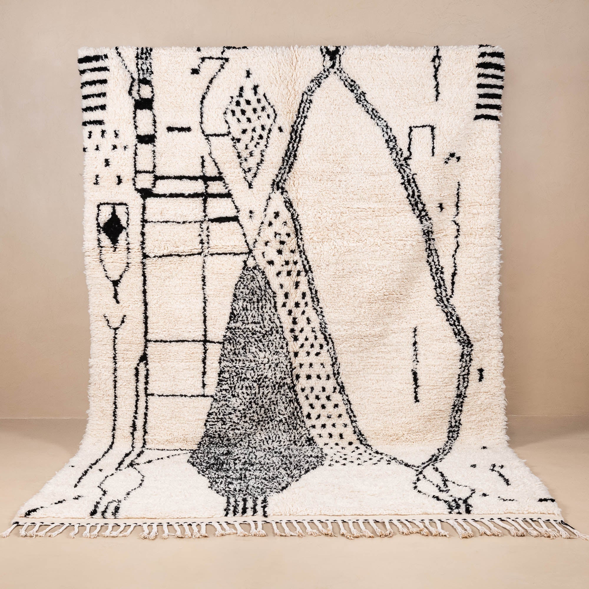 Dalya - Shag Moroccan rug - Benisouk