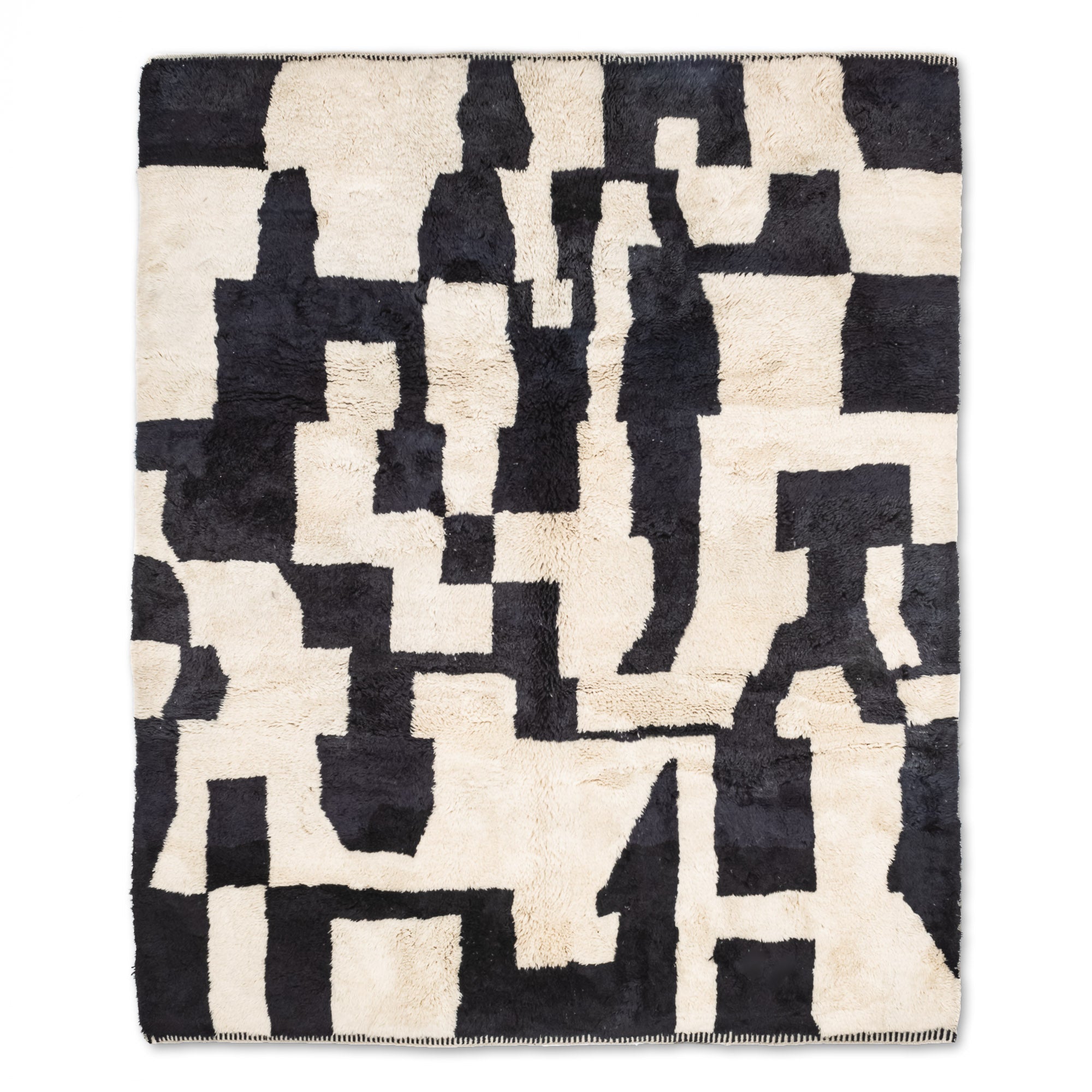 Dappled Light - Premium shag Moroccan rug - Benisouk