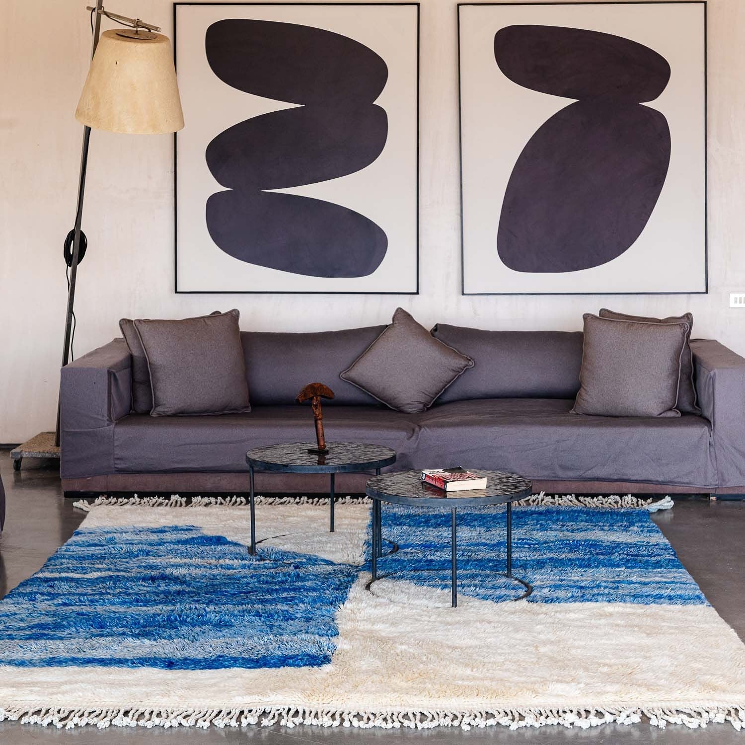 Delicacy - Premium shag Moroccan rug - Benisouk