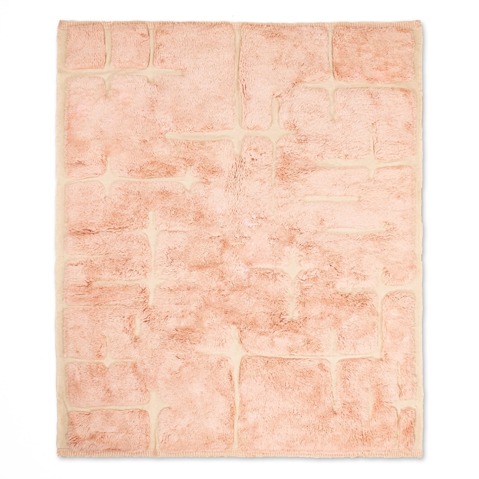 Dewdrop Delight - Luxury Shag Moroccan Rug - Benisouk