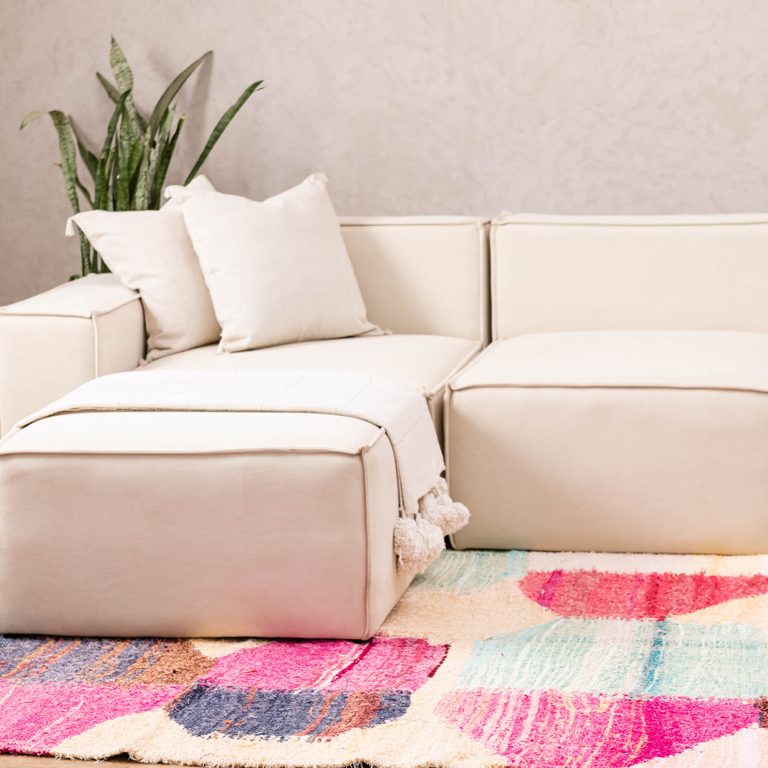 Dima - boucherouite rug - Benisouk