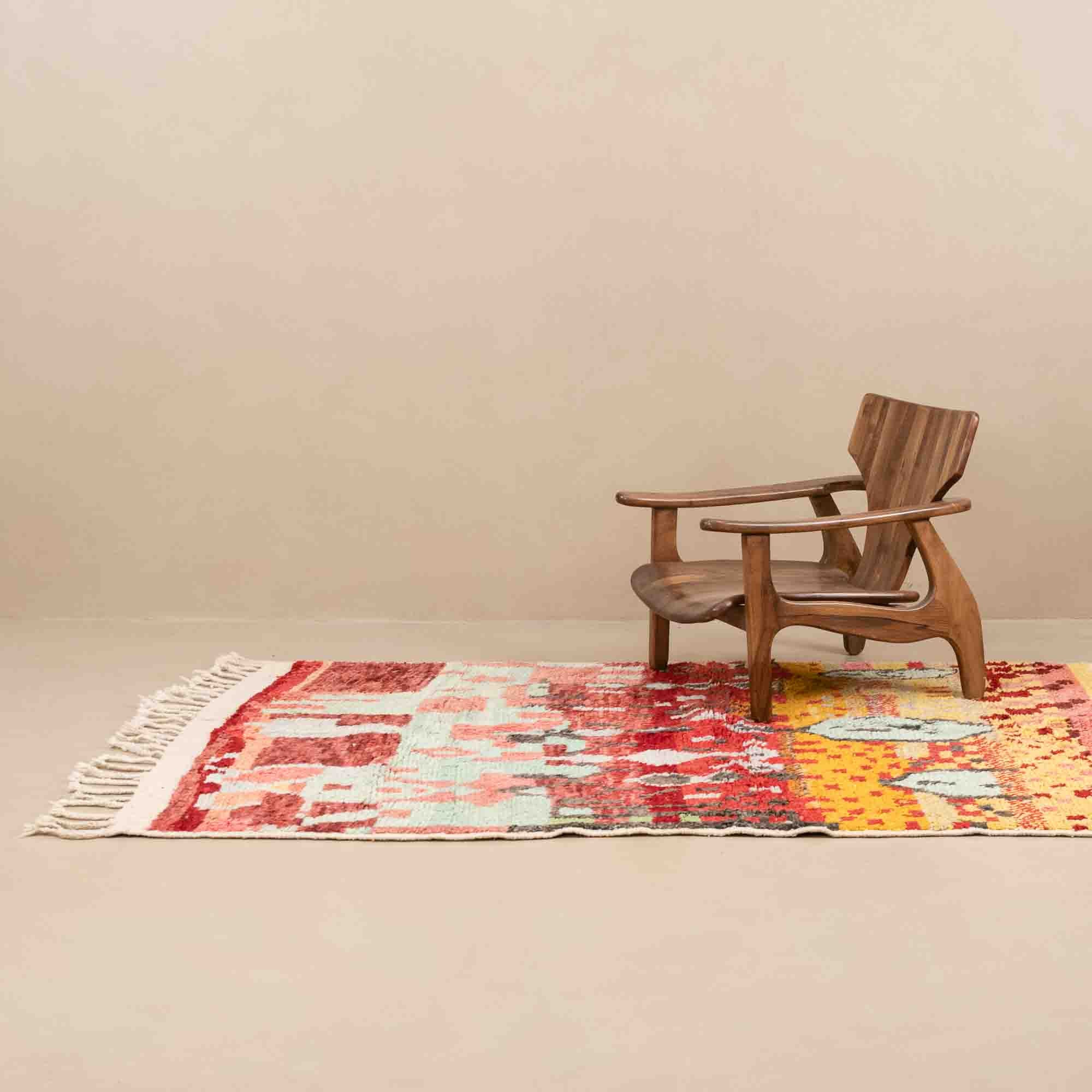 Drifa - vintage boujad rug - Benisouk