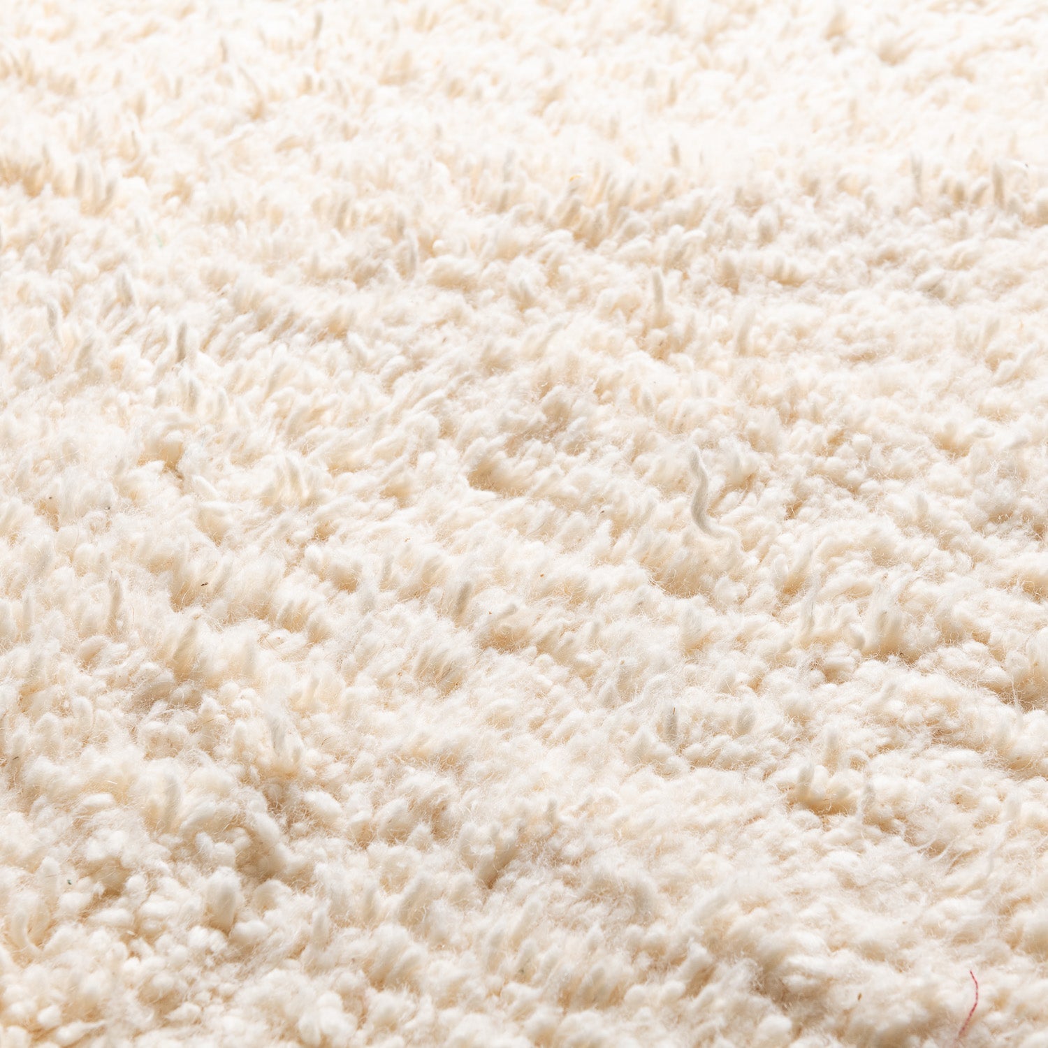 Elbayda - Shag Moroccan rug - Benisouk