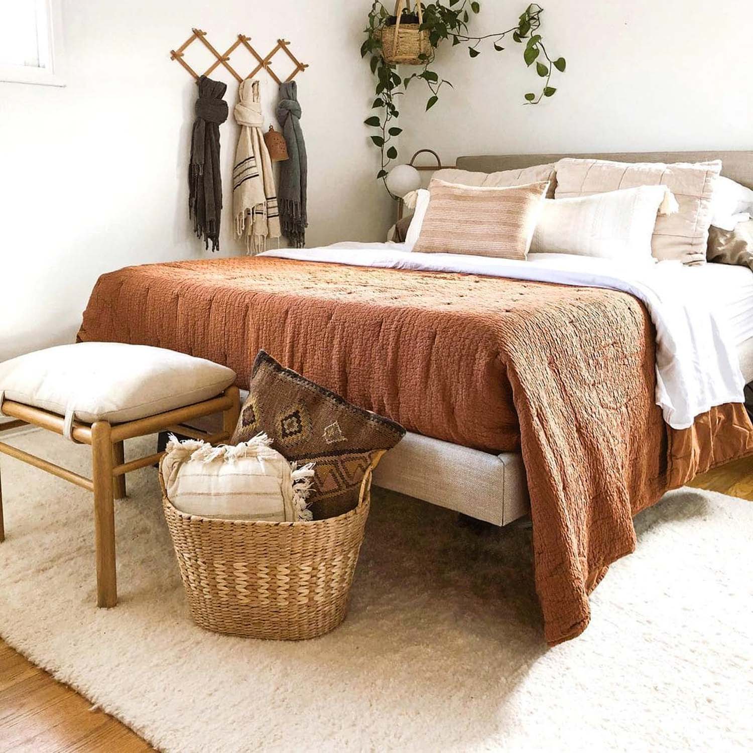 Elbayda - Shag Moroccan rug - Benisouk