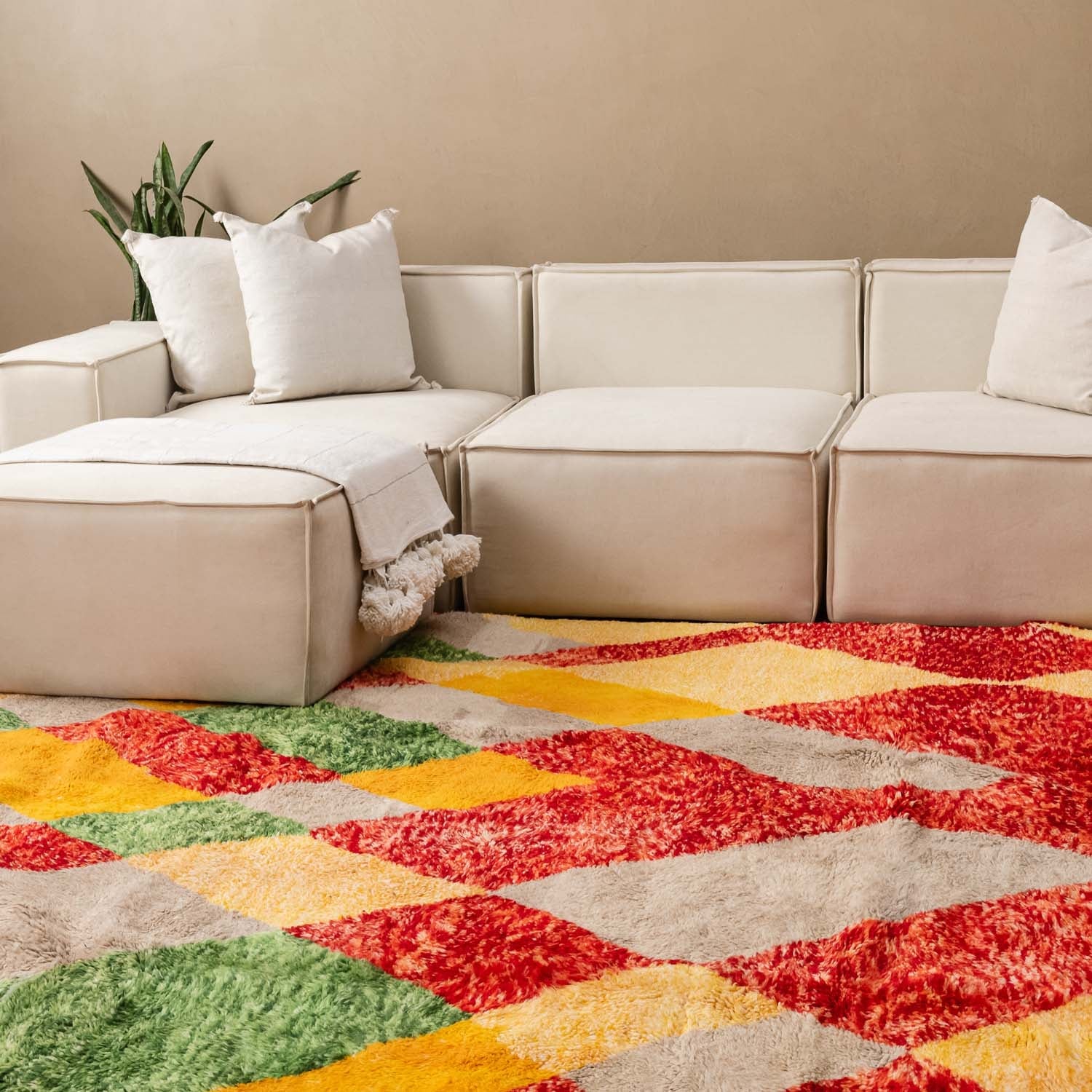 Eva - beni ourain rug - Benisouk