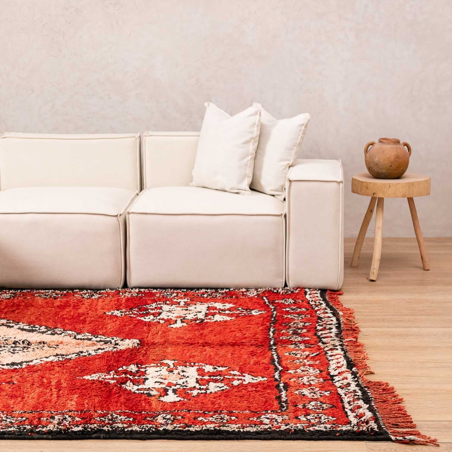 Feddada - vintage boujad rug - Benisouk