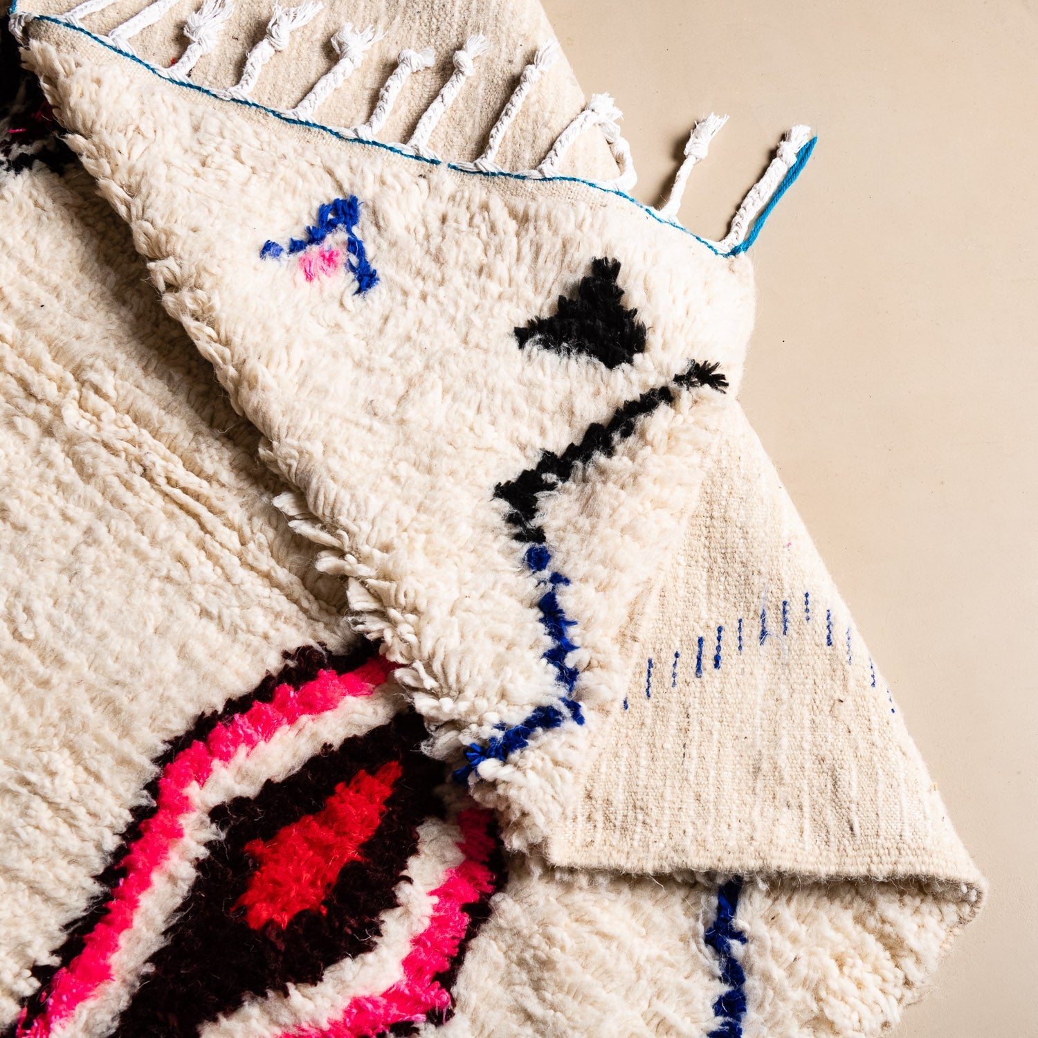 Ghazal - Shag Moroccan rug - Benisouk