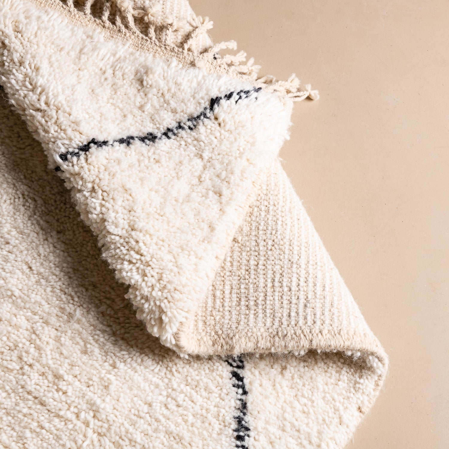 Hanoun - Shag Moroccan runner rug - Benisouk