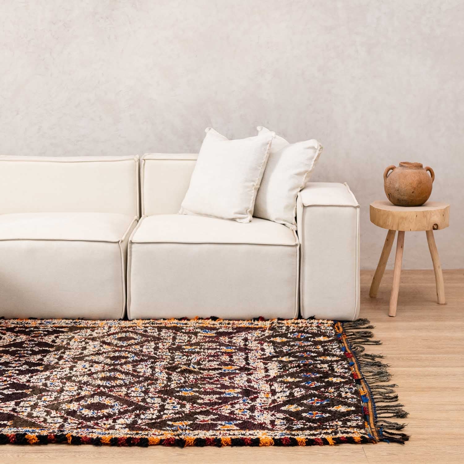 Inna - vintage boujad rug - Benisouk