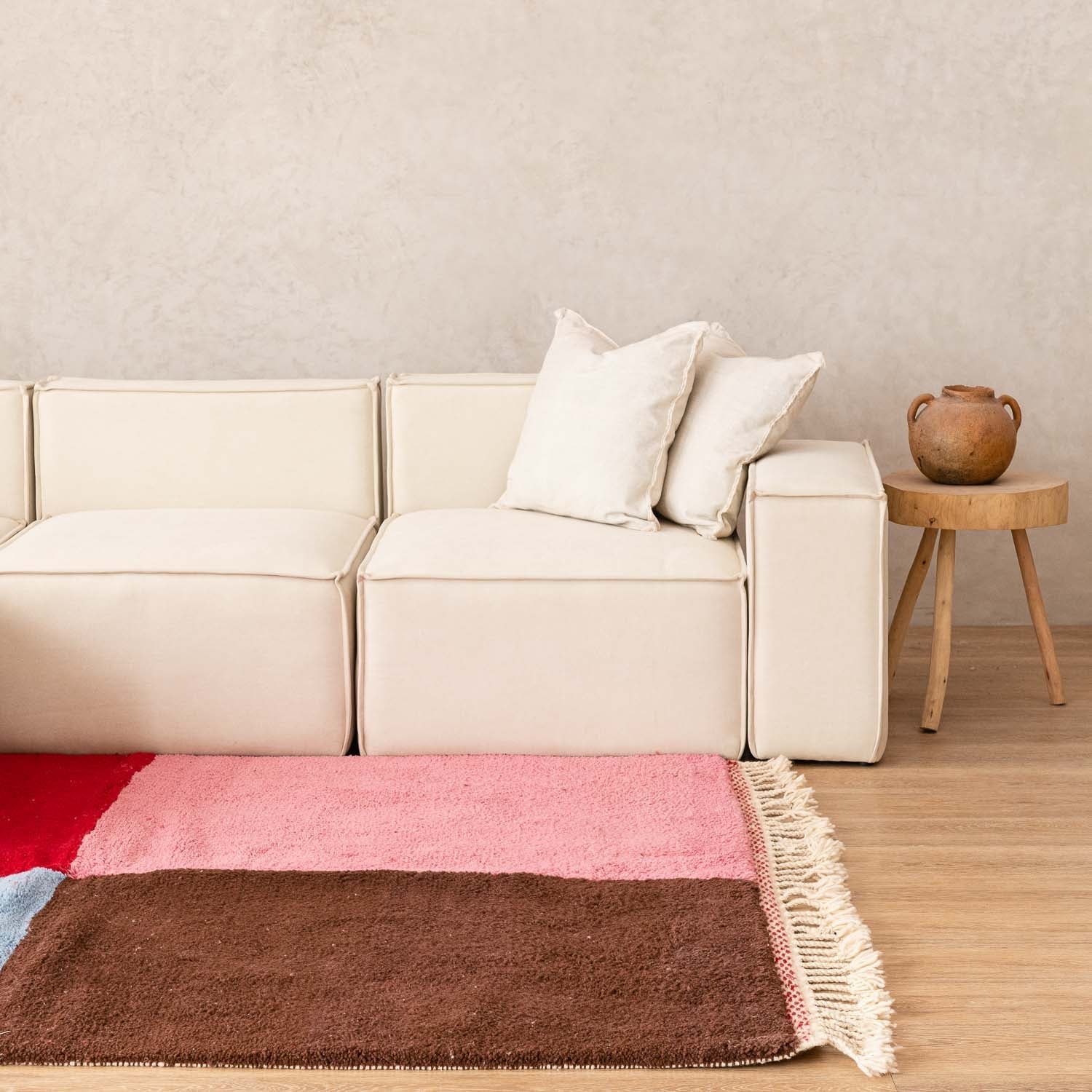 Layali - beni ourain rug - Benisouk