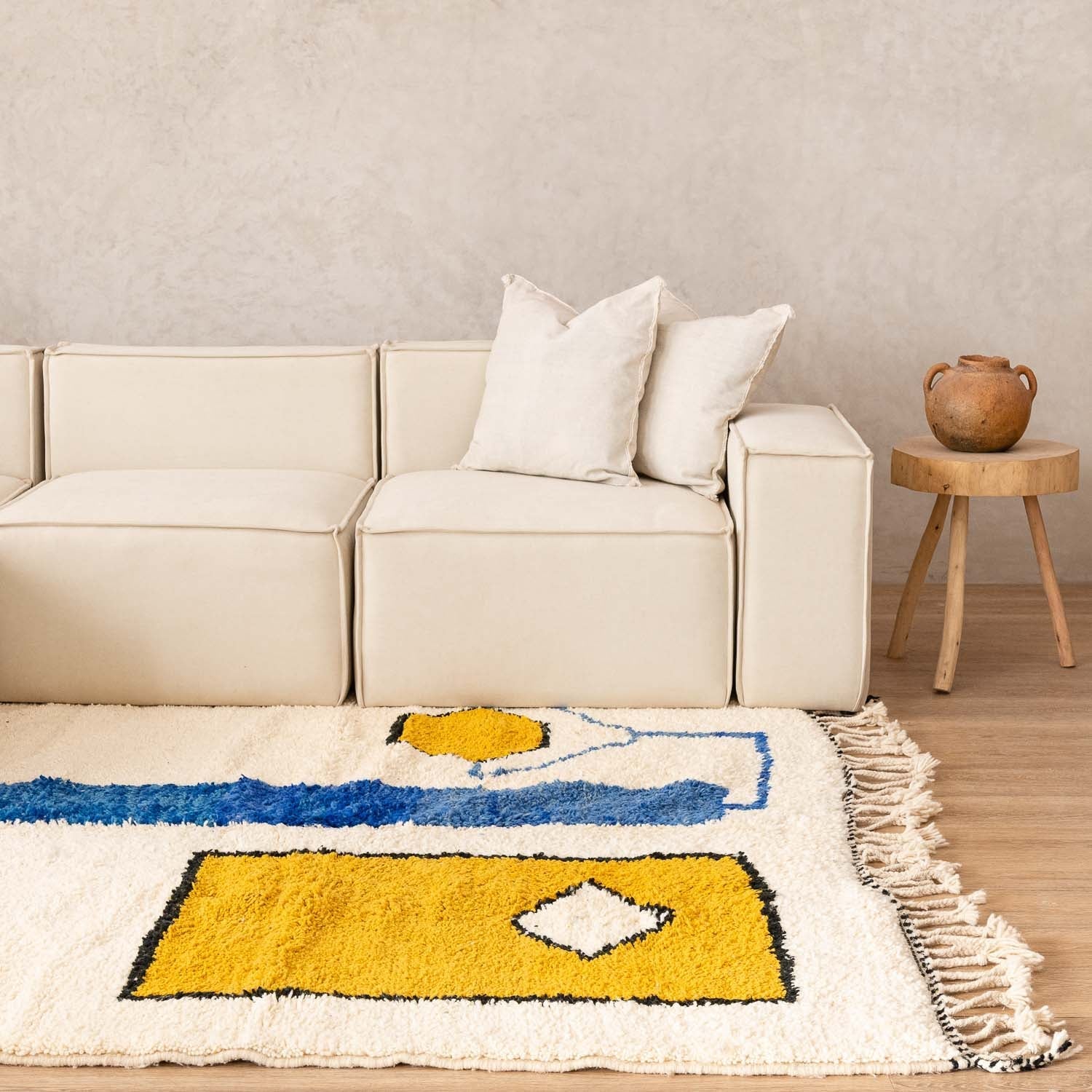 Mehdi - beni ourain rug - Benisouk