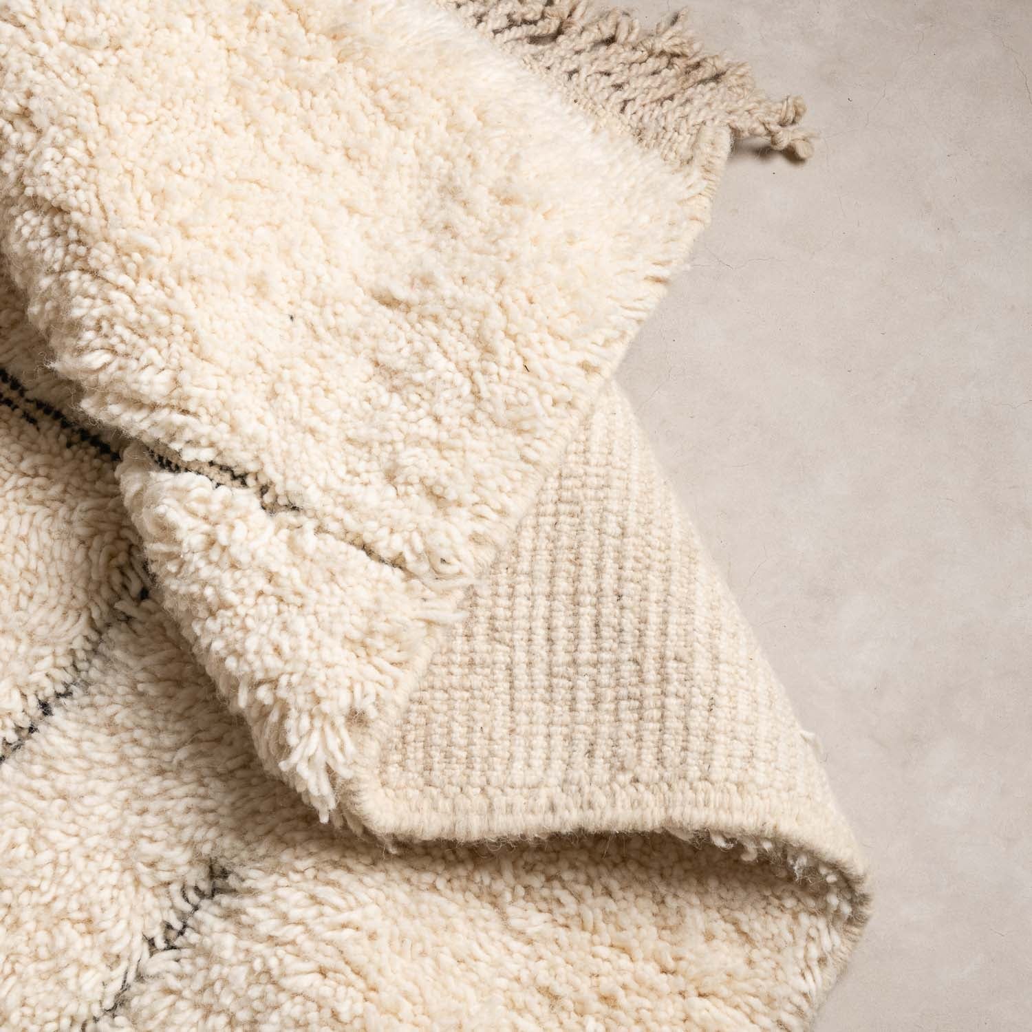 Mestara - Shag Moroccan rug - Benisouk