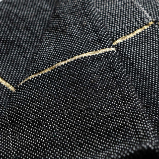 Moroccan Pom Pom Blanket - Black & Gold - Benisouk