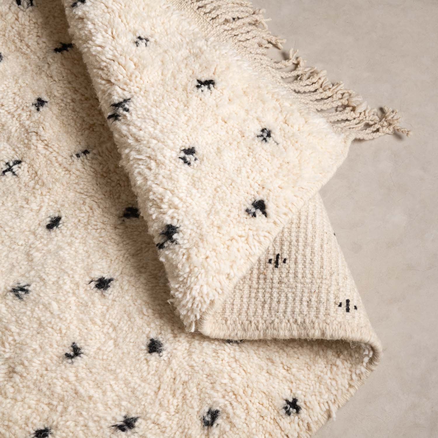 Noujoum - Shag Moroccan rug - Benisouk