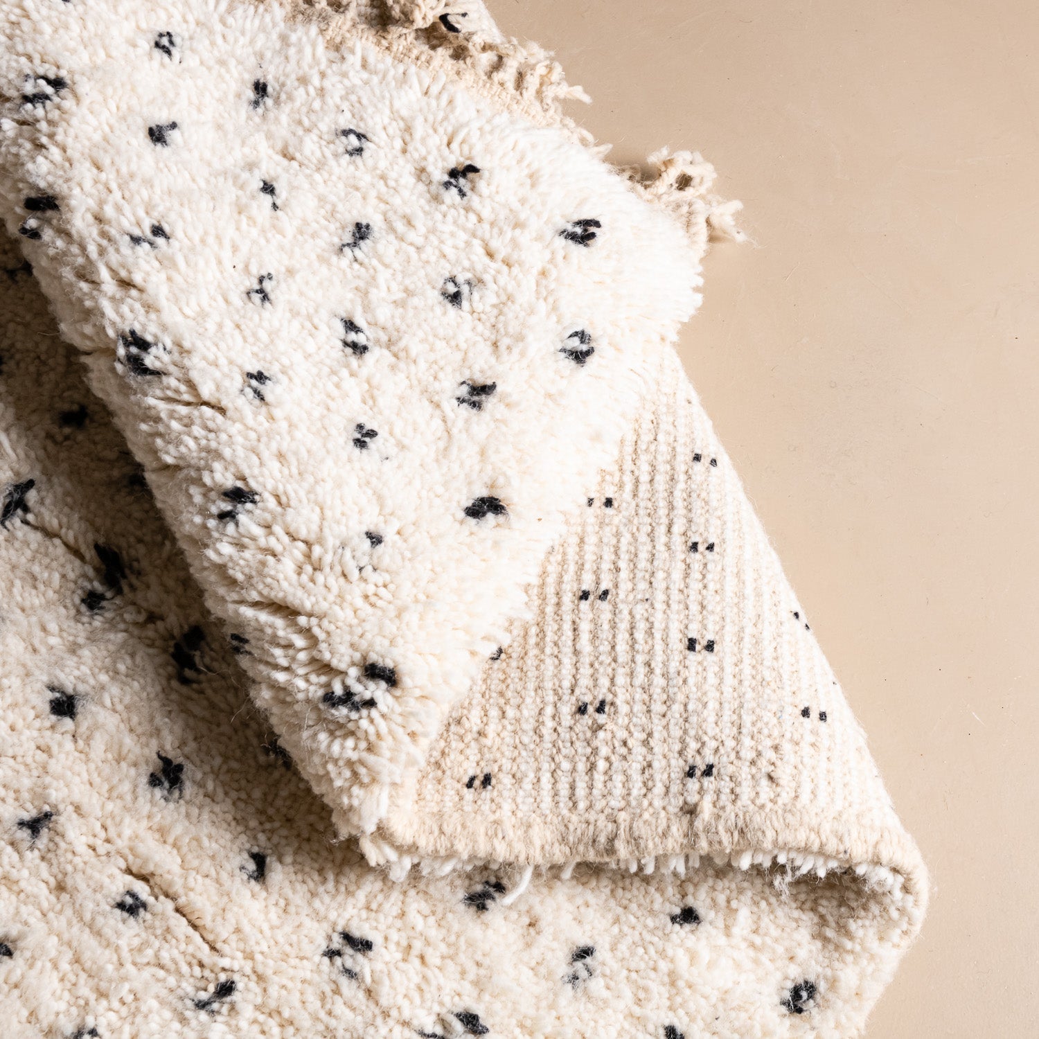 Noujoum - Shag Moroccan runner rug - Benisouk