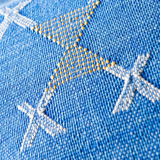 Ocean Blue - Tote Cactus Silk bag - Benisouk