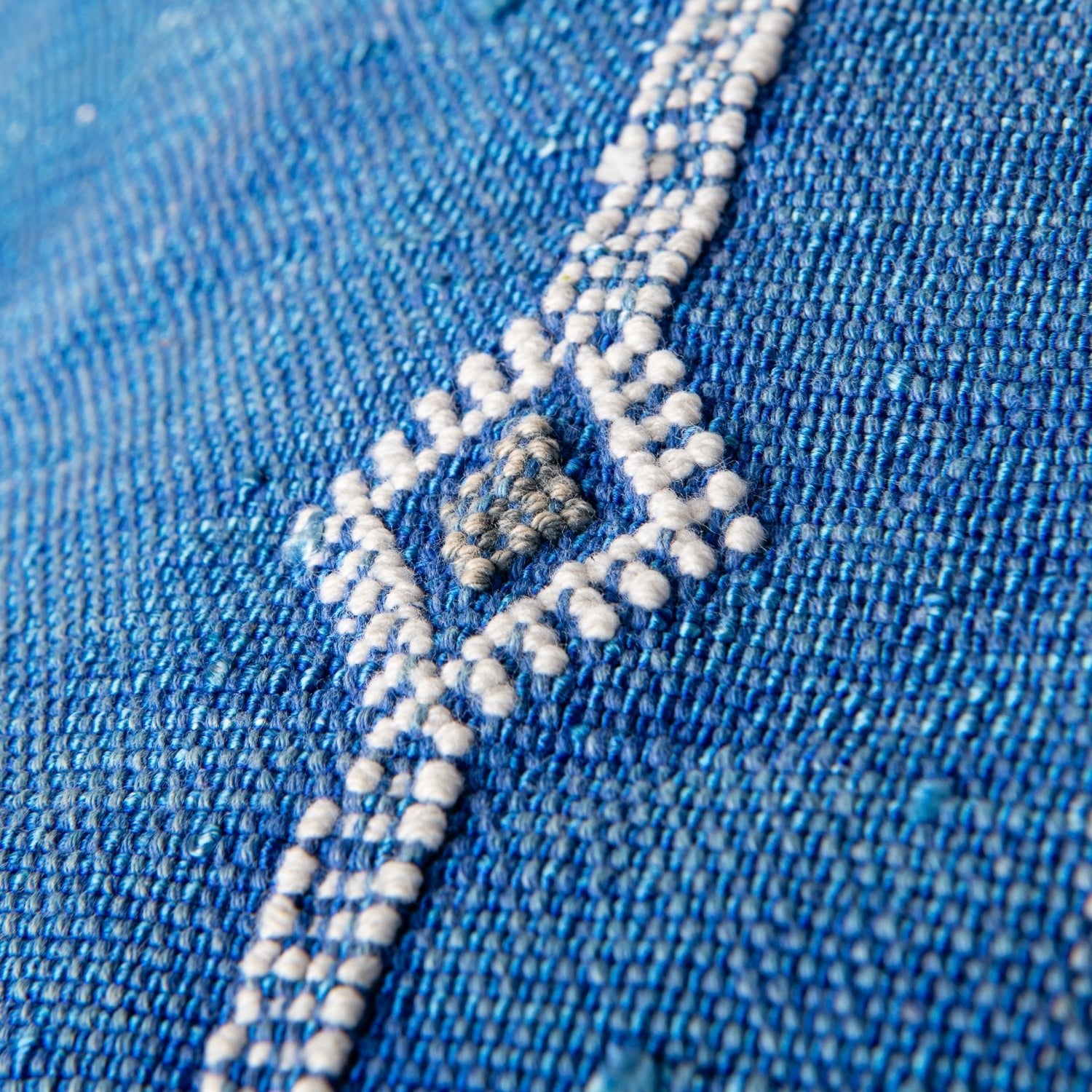 Ocean Blue - Tote Cactus Silk bag - Benisouk