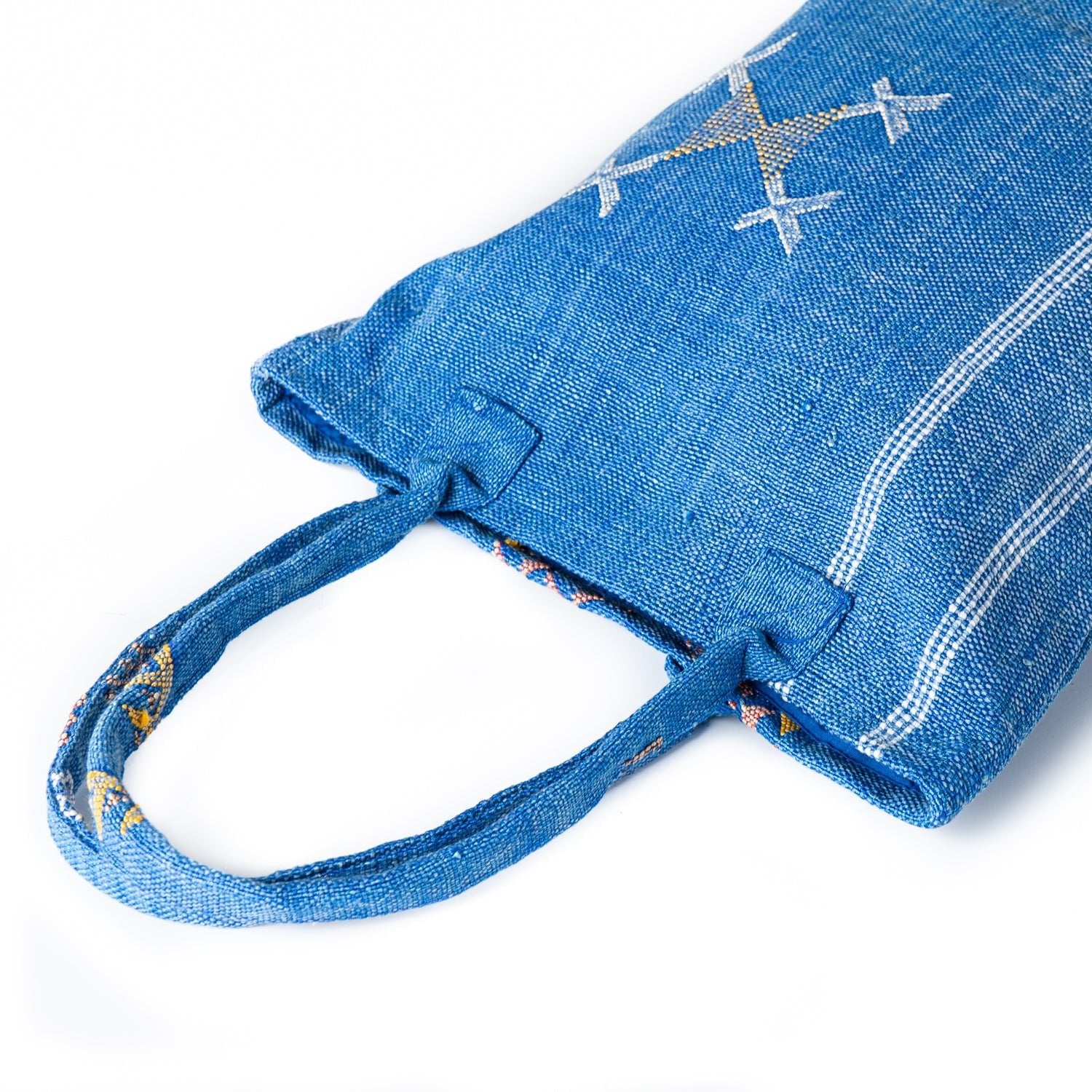 Ocean Blue - Tote Cactus Silk bag - Benisouk