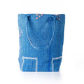 Ocean Blue - Tote Cactus Silk bag