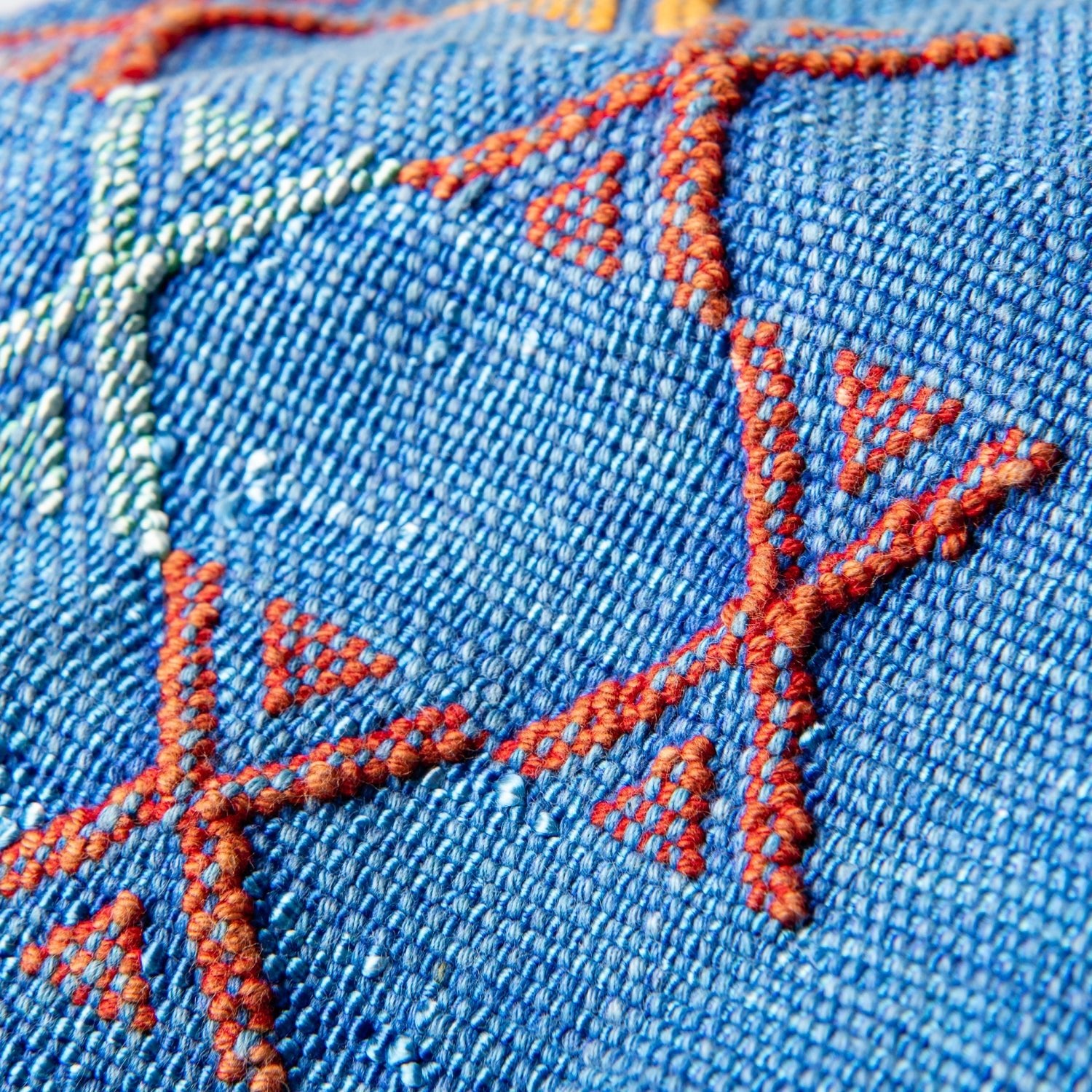 Ocean Blue - Tote Cactus Silk bag - Benisouk