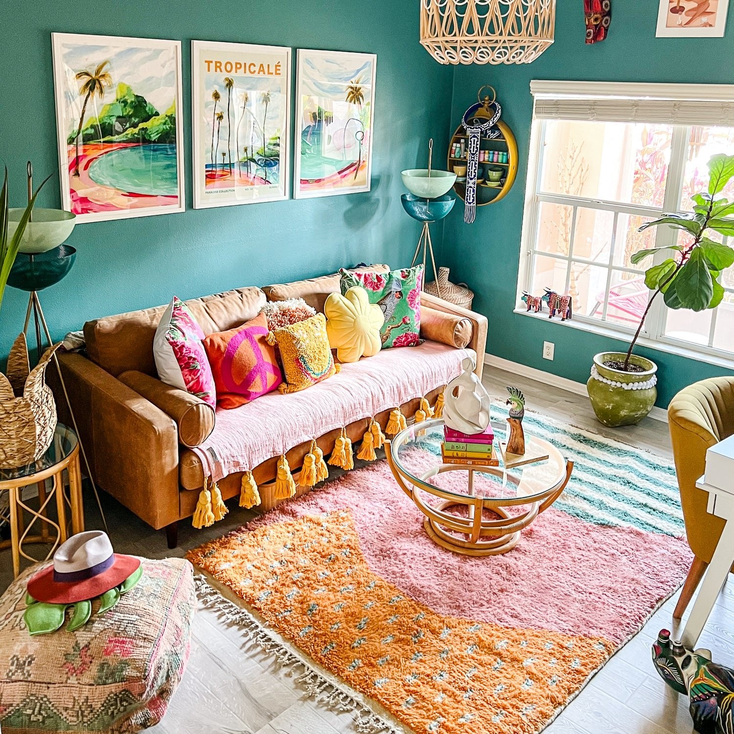 Ouraida - Shag Moroccan rug - Benisouk