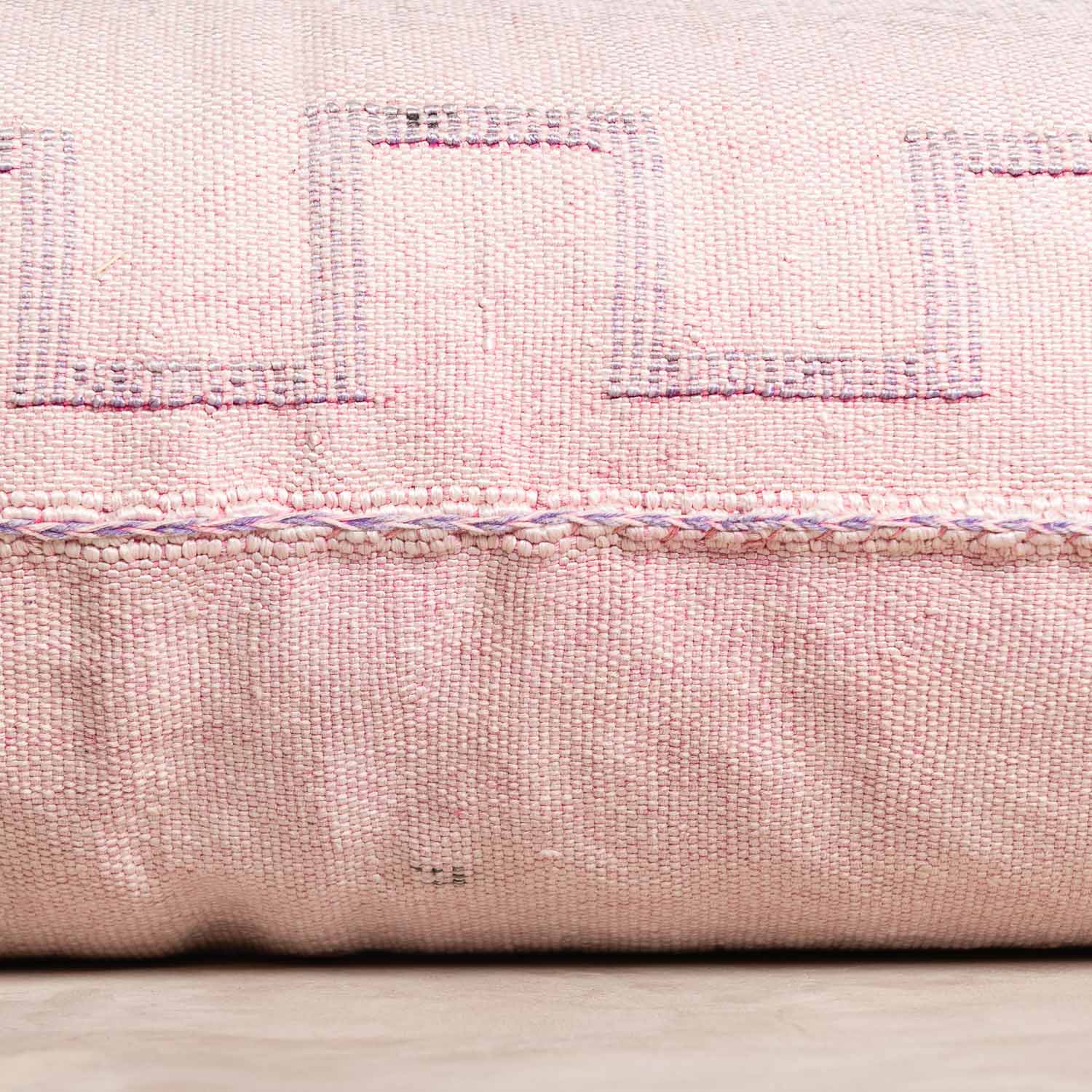 Pink Cactus silk pillow cover - Benisouk