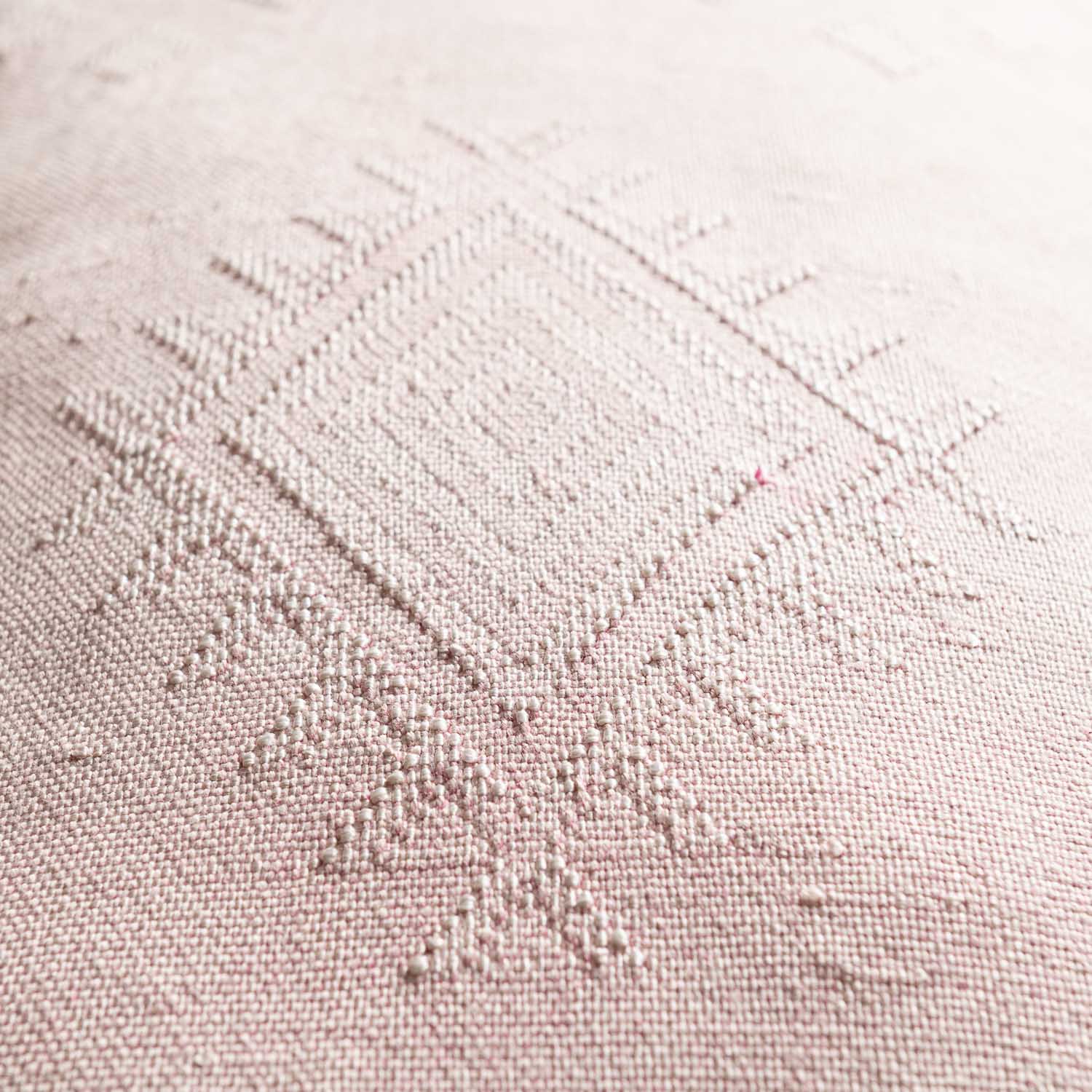 Pink Cactus silk pillow cover - Benisouk