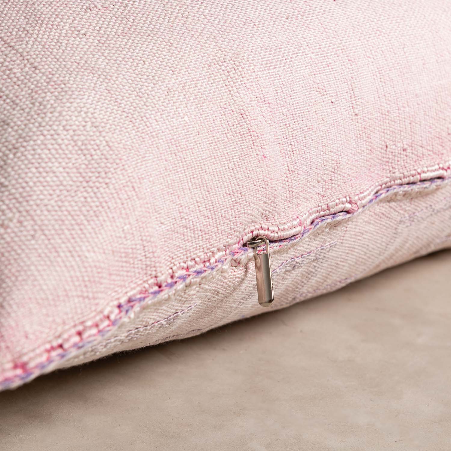 Pink Cactus silk pillow cover - Benisouk
