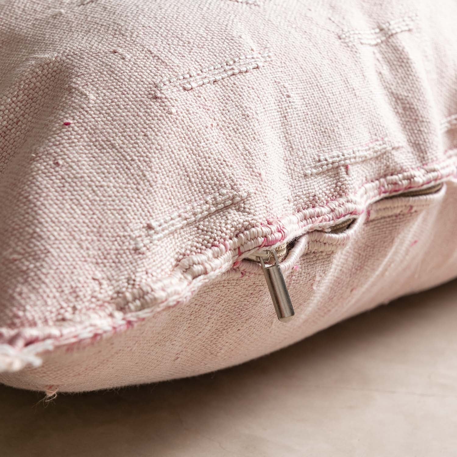 Pink Cactus silk pillow cover - Benisouk