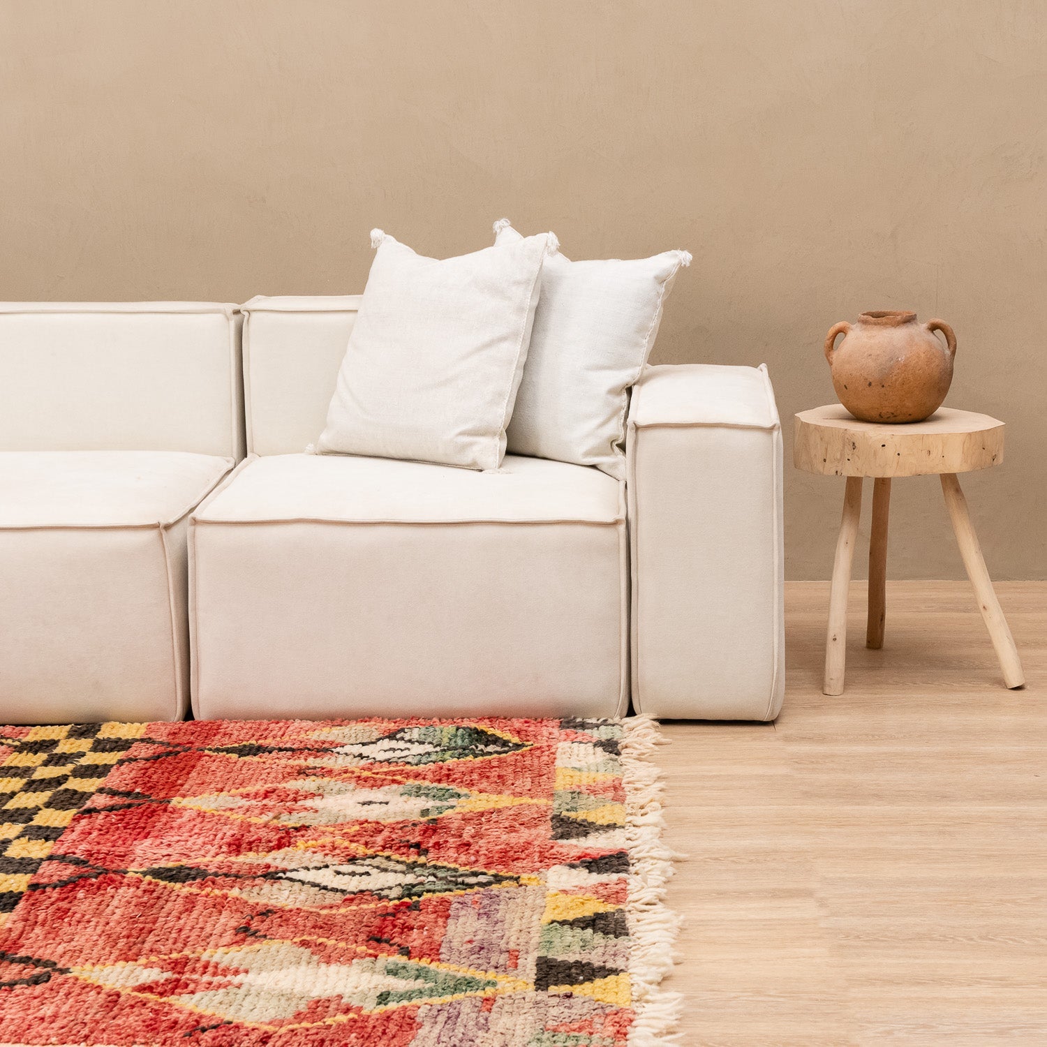 Shadia - vintage boujad rug - Benisouk