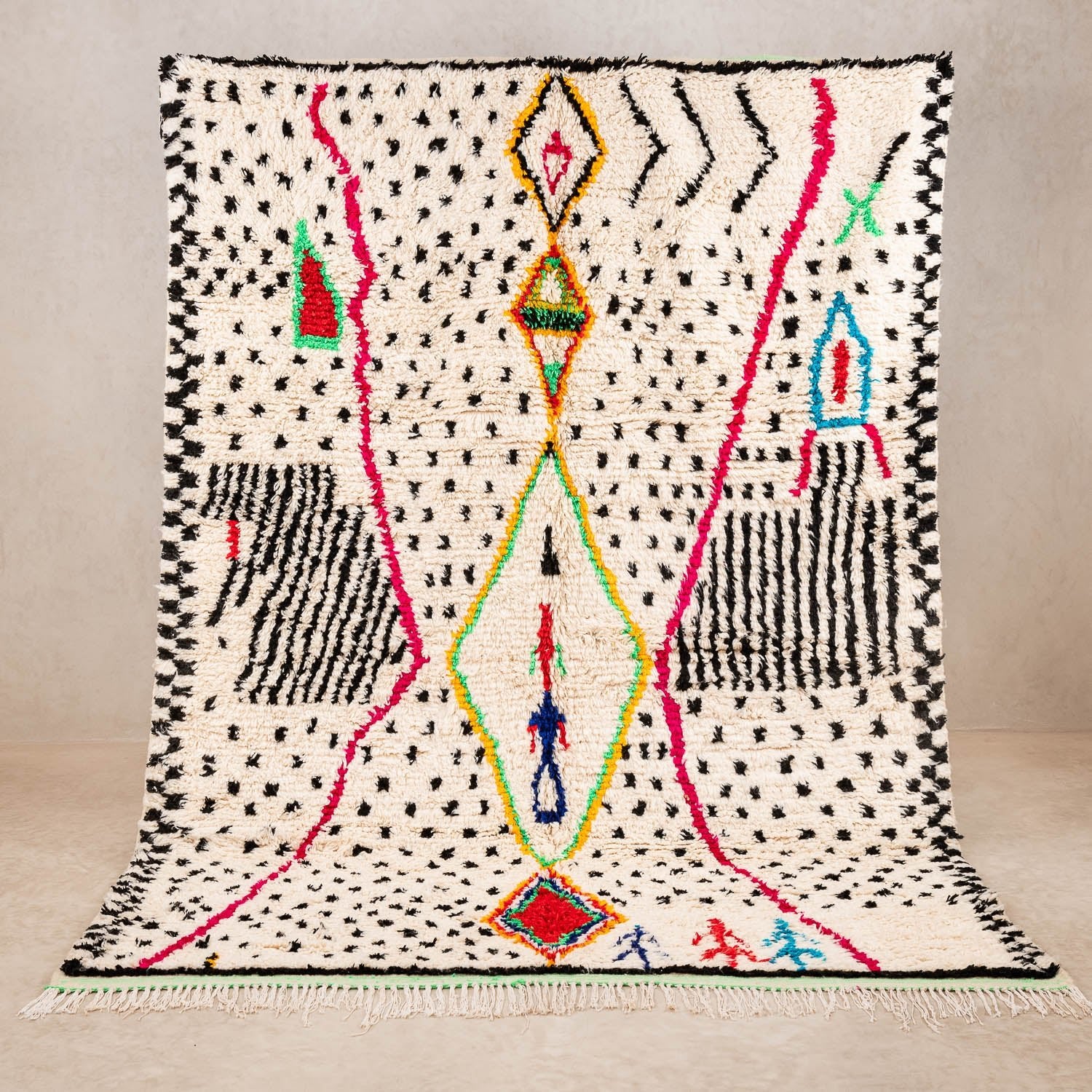 Sorour - Shag Moroccan rug - Benisouk