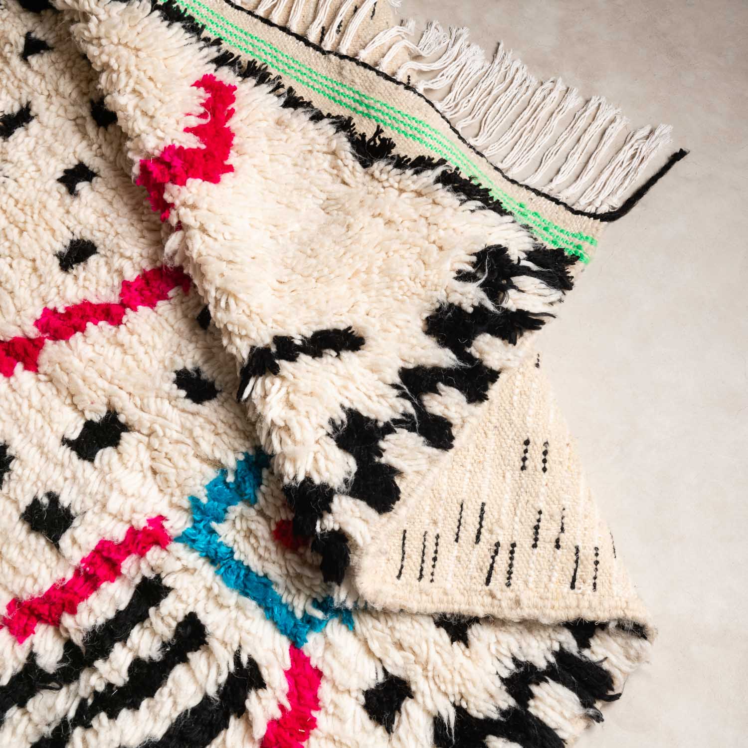 Sorour - Shag Moroccan rug - Benisouk
