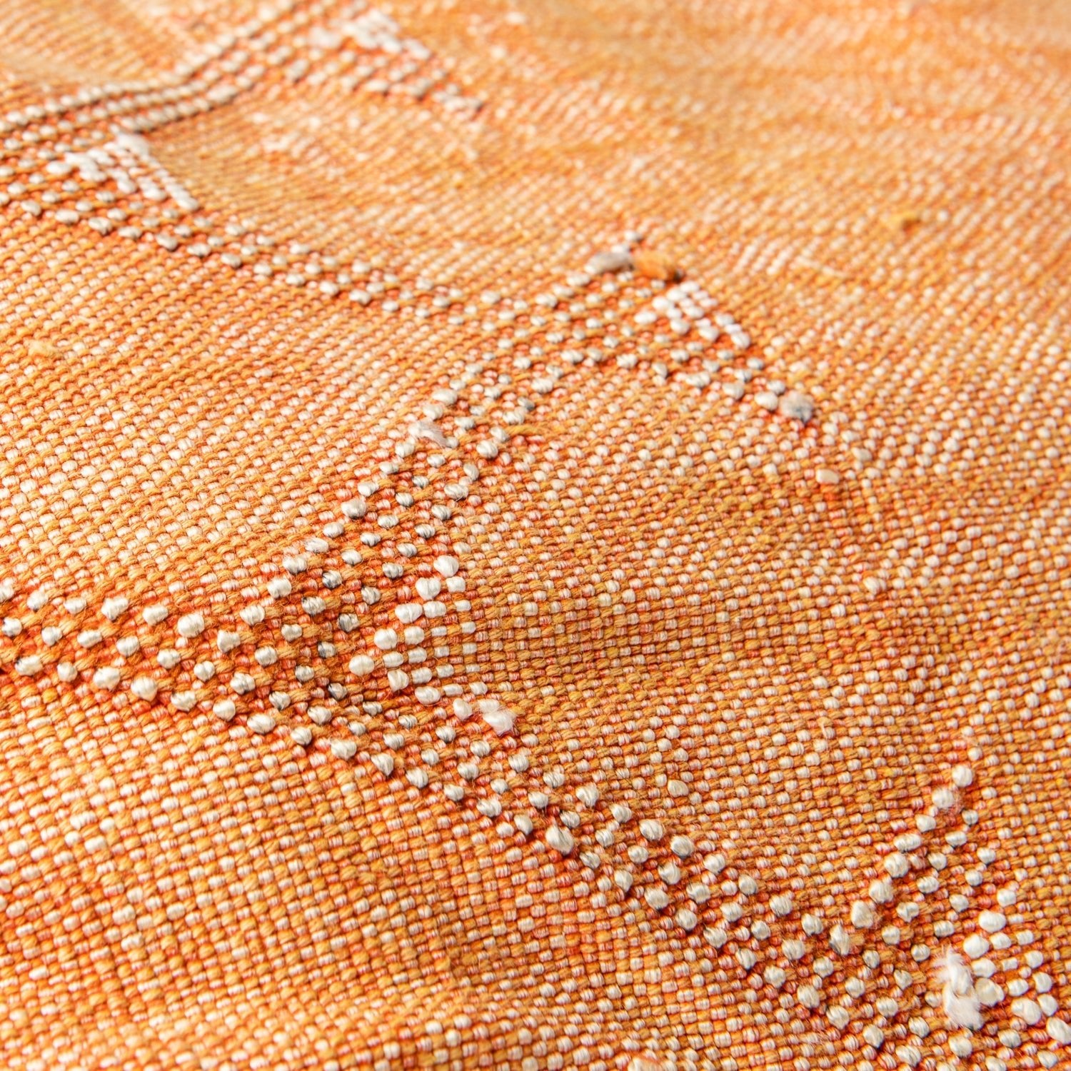 Sunset Orange - Tote Cactus Silk bag - Benisouk