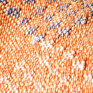Sunset Orange - Tote Cactus Silk bag - Benisouk