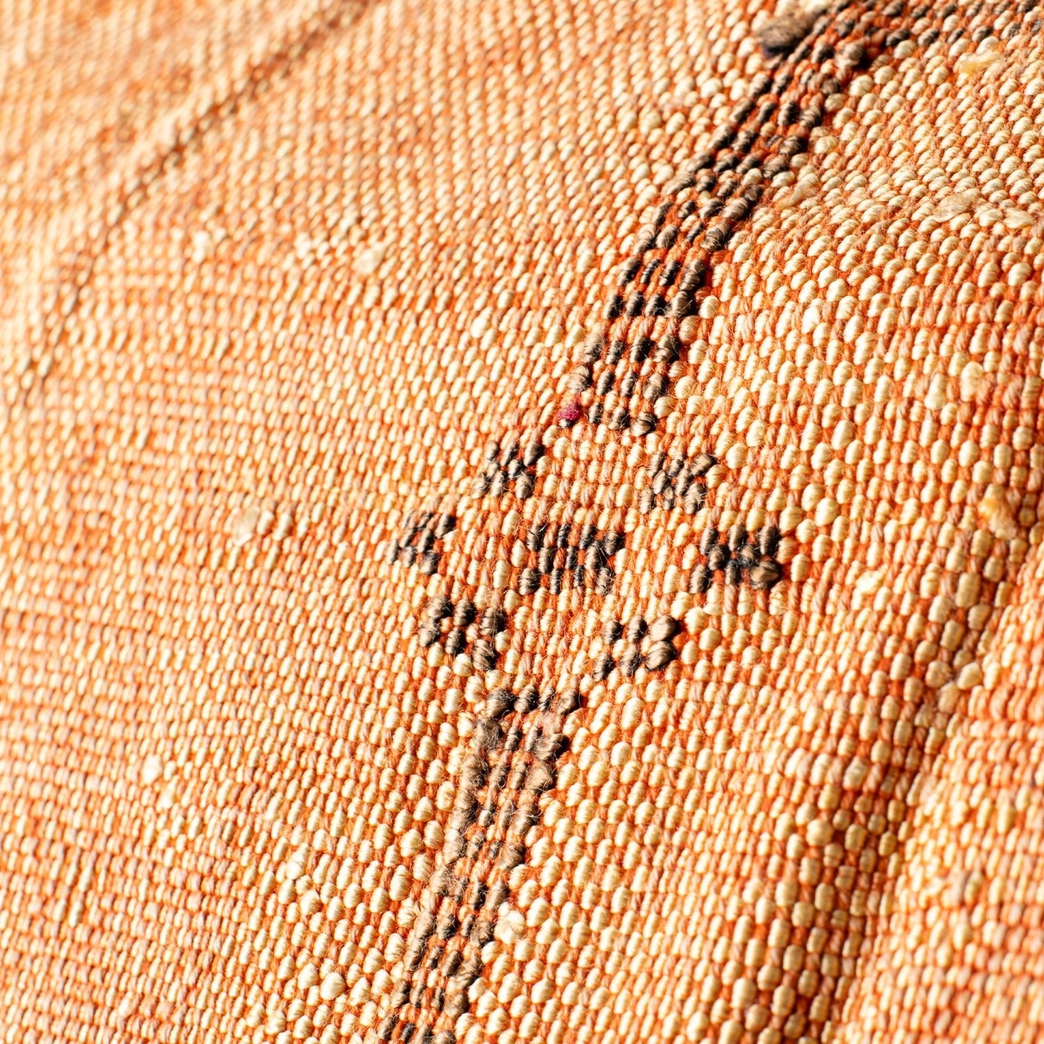 Sunset Orange - Tote Cactus Silk bag - Benisouk