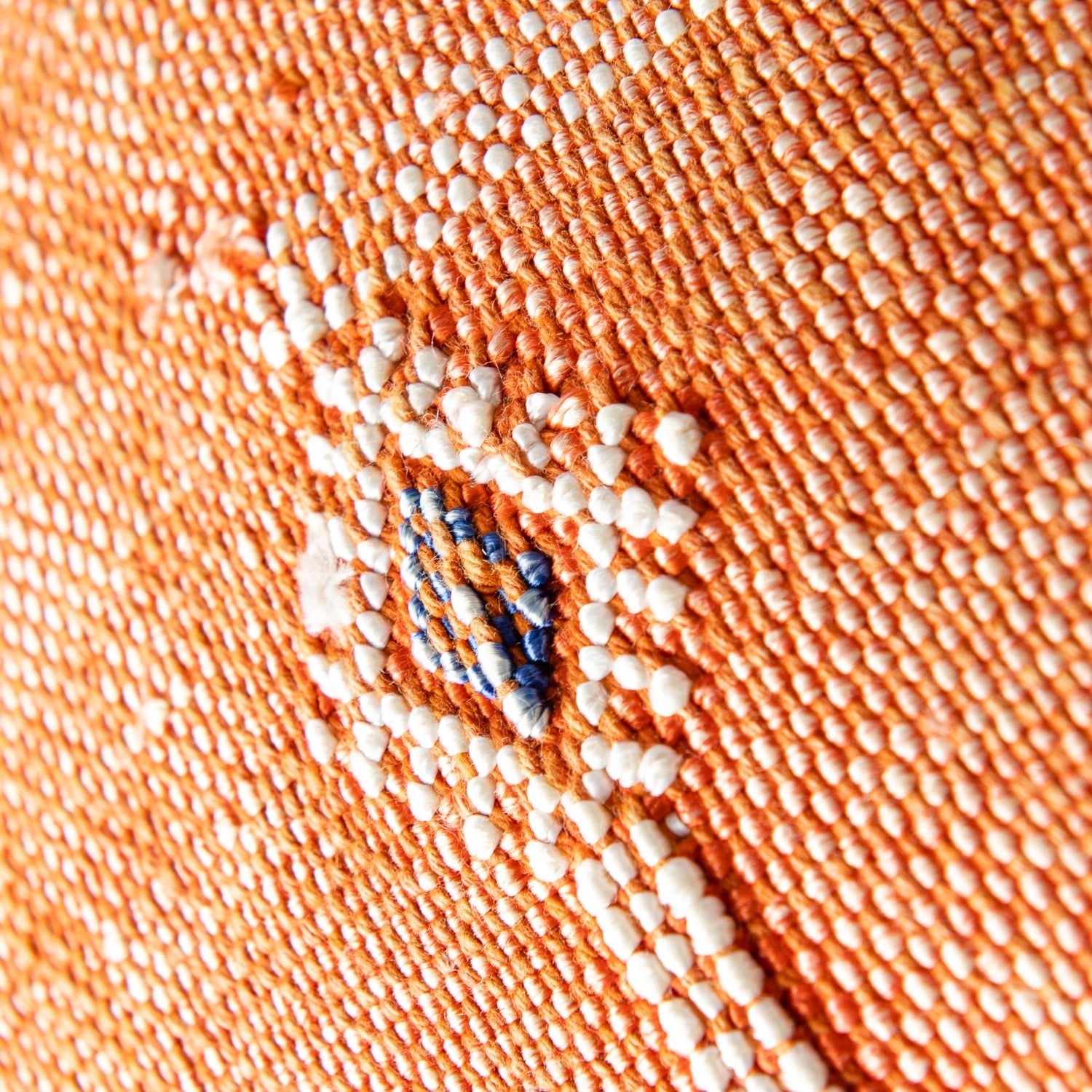 Sunset Orange - Tote Cactus Silk bag - Benisouk