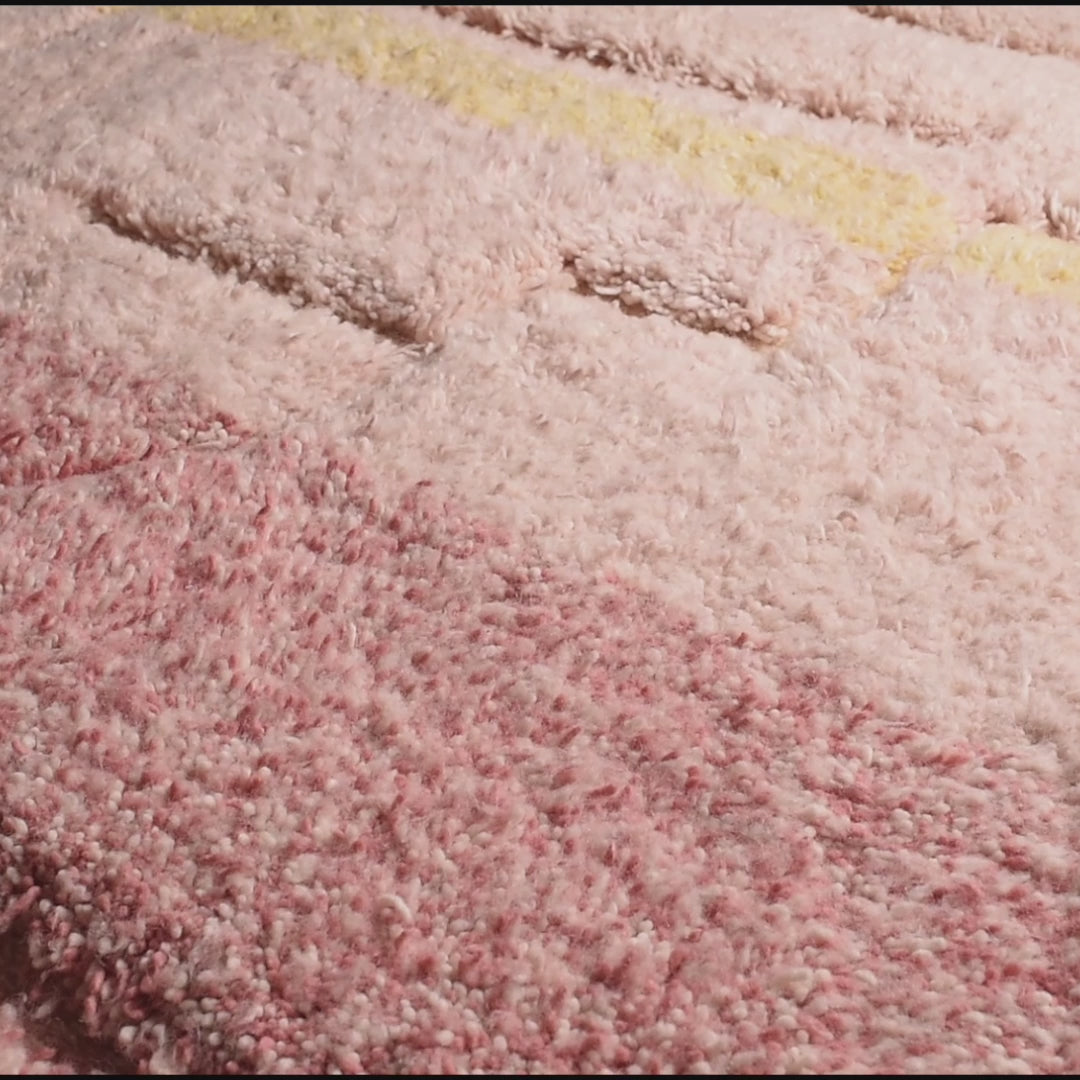 Zahra  – marokkanischer Hochflor-Teppich