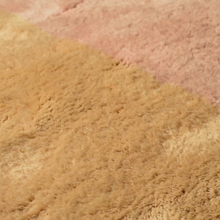 Tangerine Dream  Luxuriöser Shag-Läufer aus Marokko