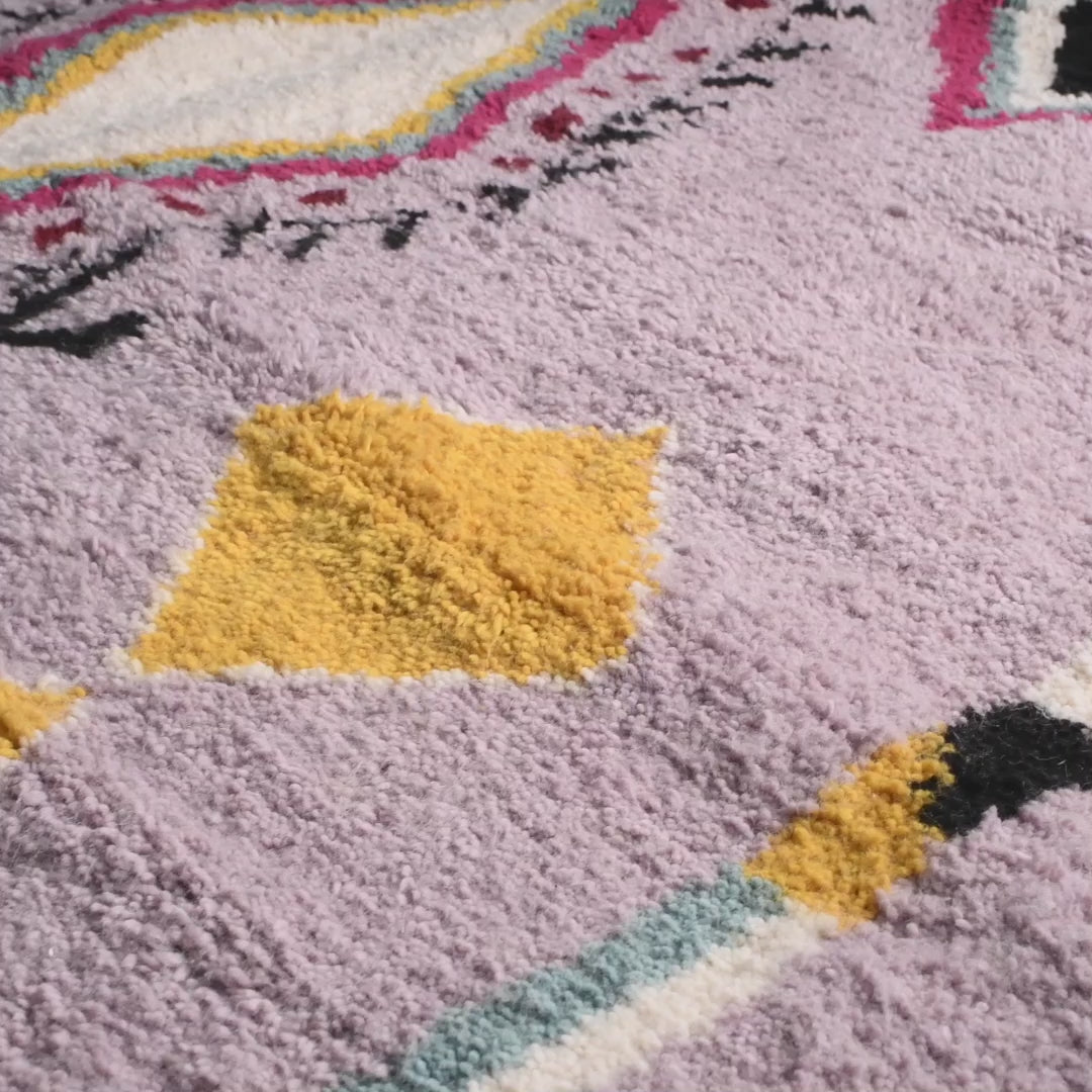 Fariha – marokkanischer Hochflor-Teppich