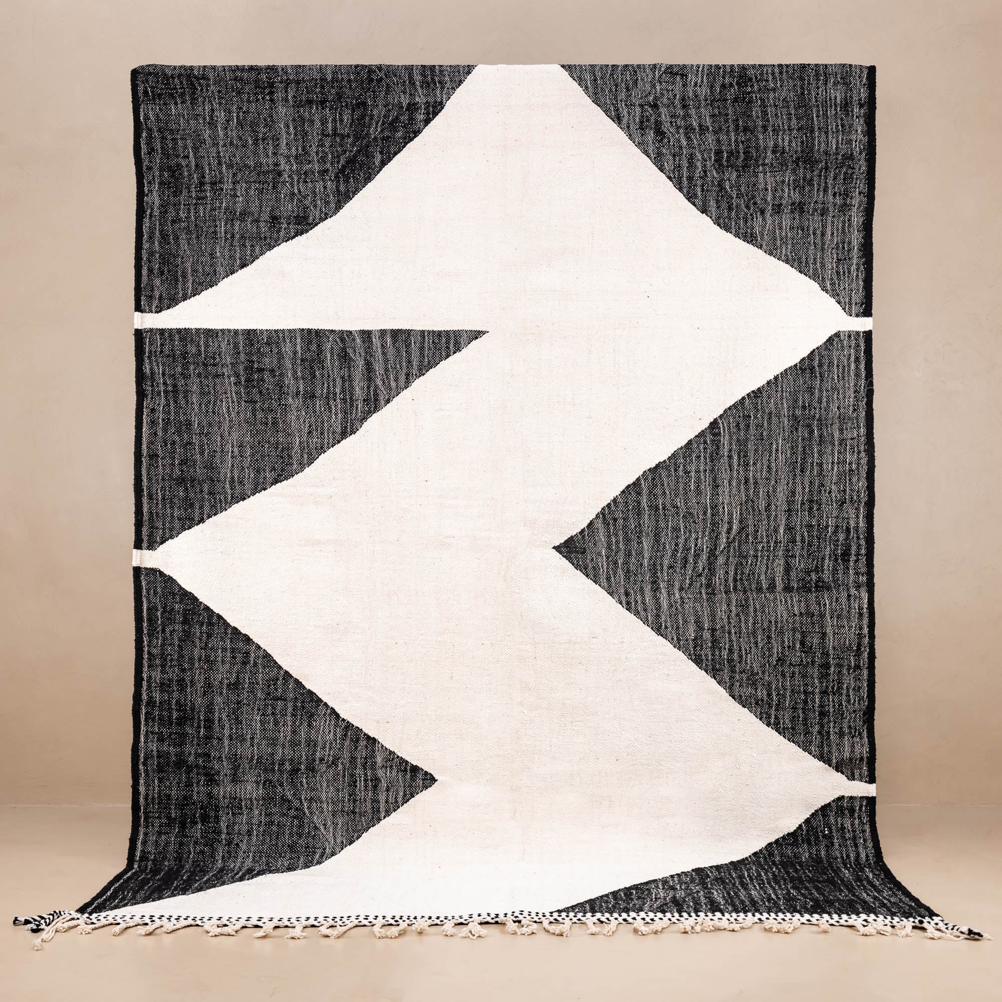 ALYA – Flachgewebter marokkanischer Teppich – Benisouk