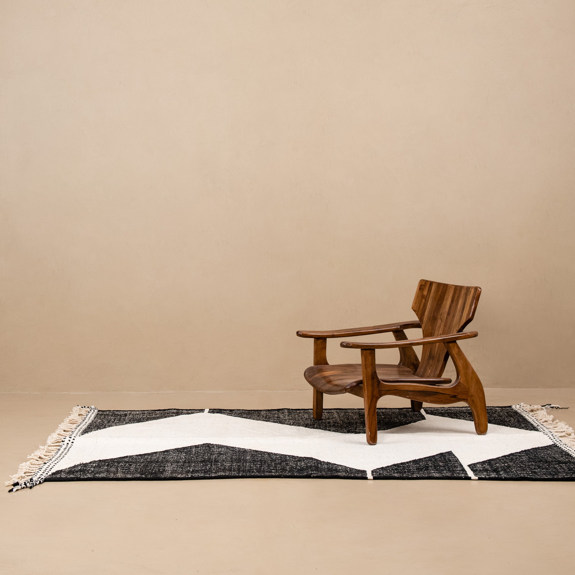 Alya – Flachgewebter marokkanischer Teppich – Benisouk