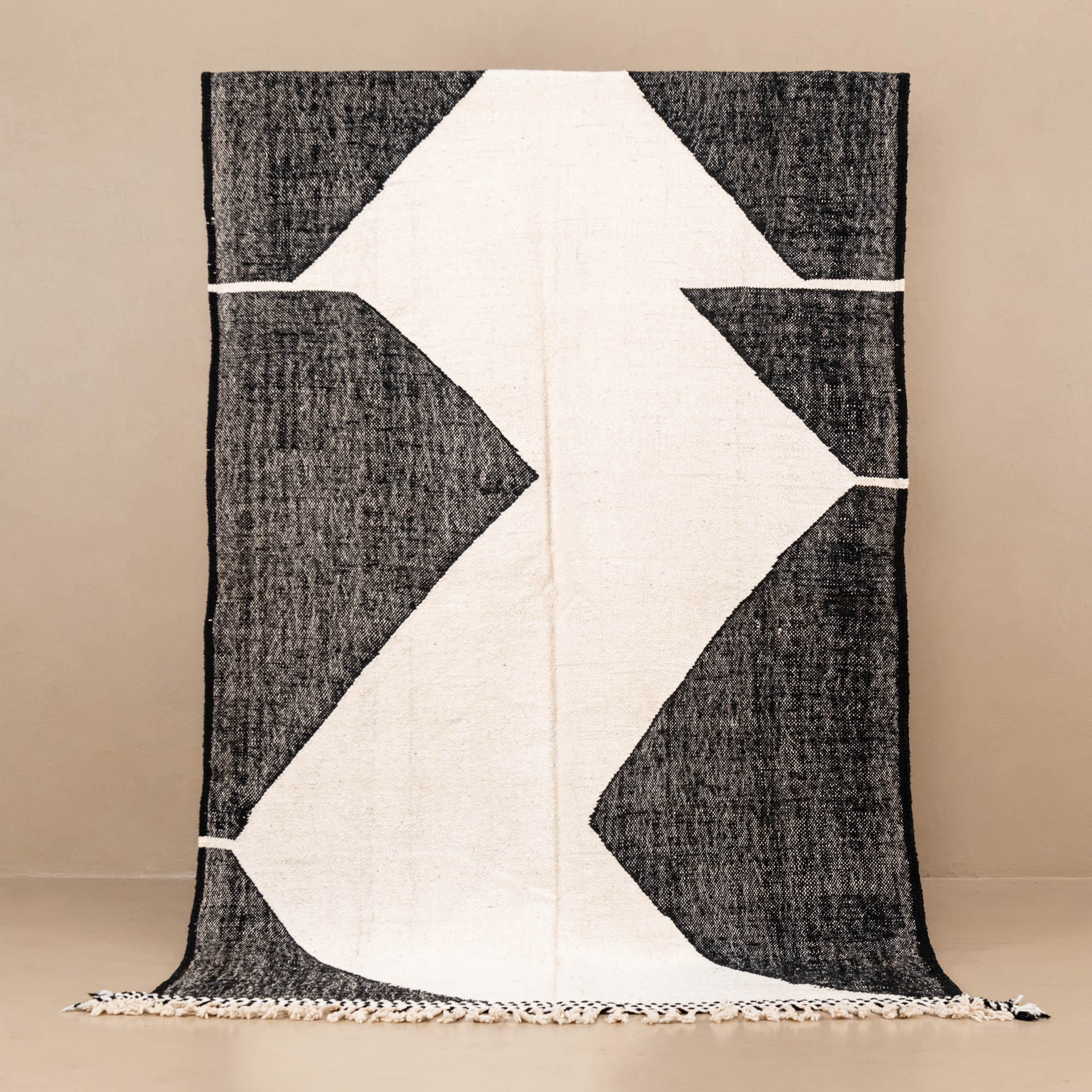 Alya – Flachgewebter marokkanischer Teppich – Benisouk