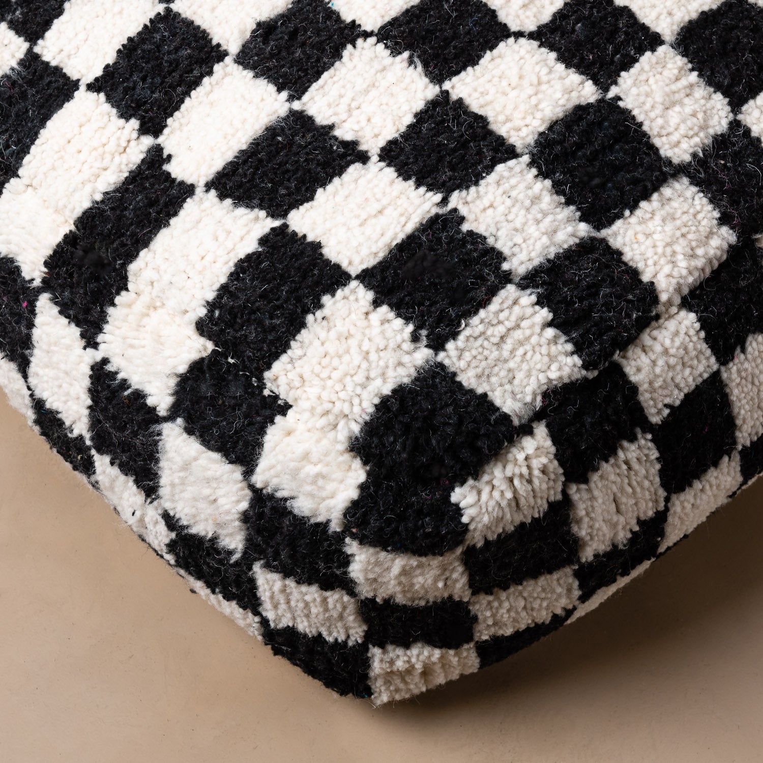 Beni Ourain Bodenkissenbezug – Benisouk