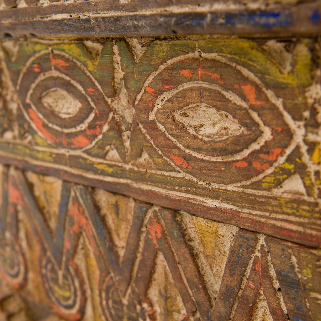 Antiker marokkanischer Aufbewahrungskoffer – Benisouk