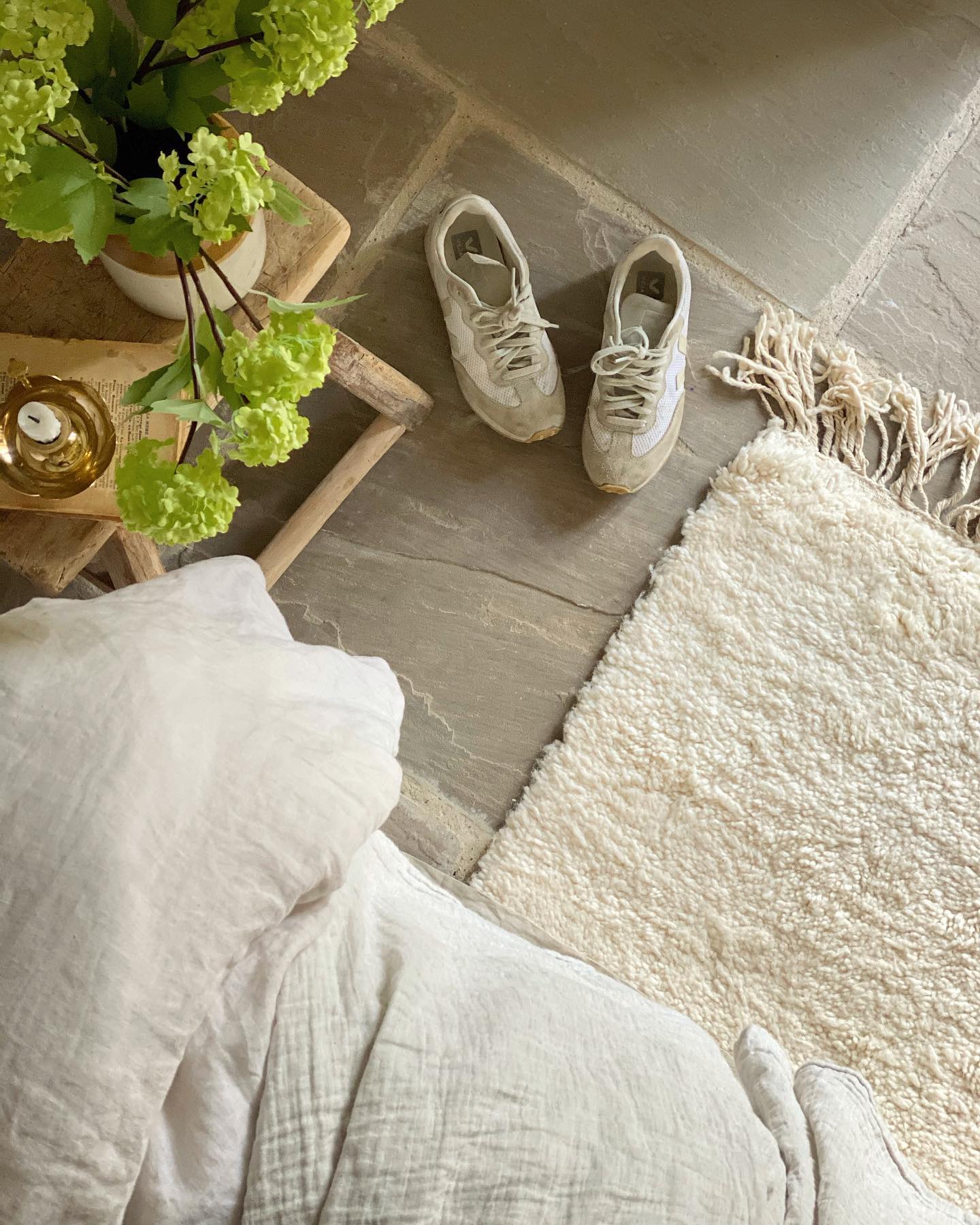 Elbayda – marokkanischer Hochflor-Teppich – Benisouk